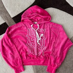 Juicy Couture Bold Pink Hoodie
